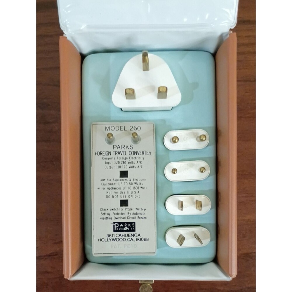 Parks Foreign Travel Converter - Vintage!